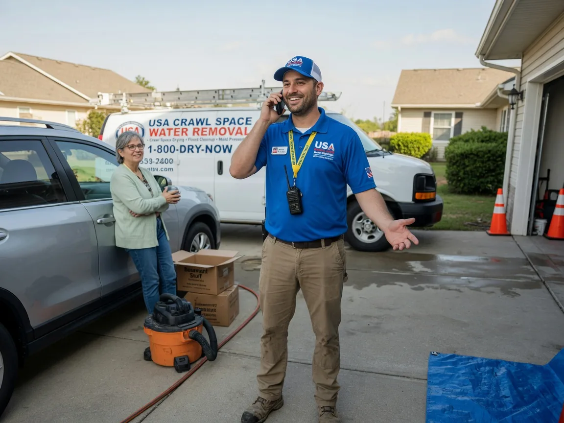 Crawl Space Water Removal Kittrell, NC FAQs